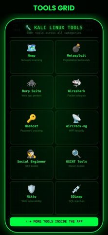 Kali Linux Master для Android — скриншот 2