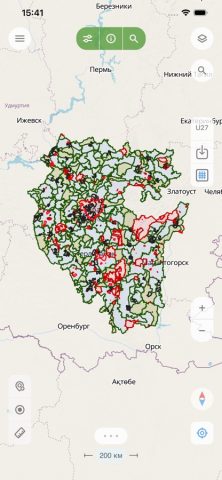 Карта охотника. GPS навигатор. — скриншот 2