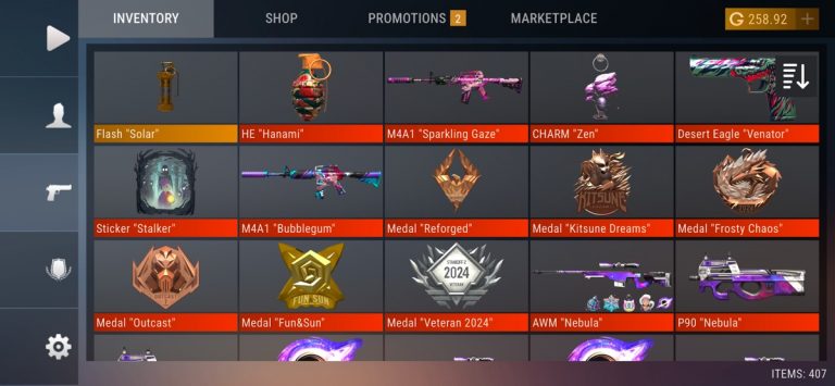 Кейс симулятор Стандофф 2 для iOS — скриншот 3