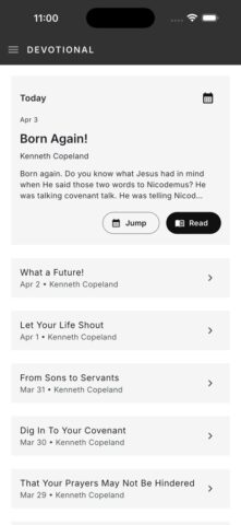 Kenneth Copeland Ministries для iOS — скриншот 3