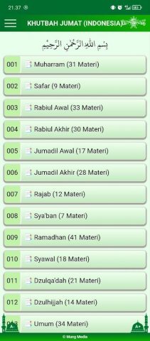 Khutbah Jumat NU (Aswaja) для Android — скриншот 3