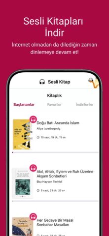 Kitapyurdu Sesli Kitap для iOS — скриншот 1