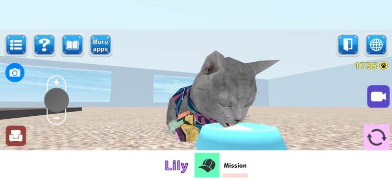 Кошка Симулятор Муан для iOS — скриншот 5