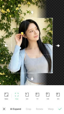 LINE Camera: редактор снимков для Android — скриншот 1