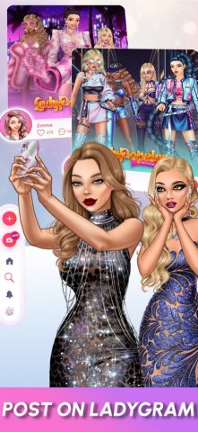 Lady Popular: Dress Up Game — скриншот 5