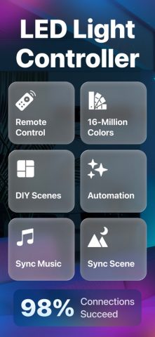LedRemote Led Light Controller для iOS — скриншот 1