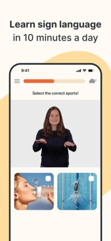 Lingvano — Learn Sign Language для iOS — скриншот 1