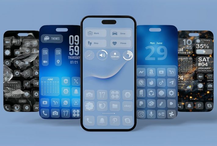 Liquid Glass Icon Pack для Android — скриншот 2