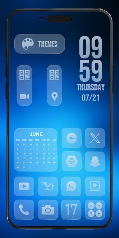 Liquid Glass Icon Pack для Android — скриншот 5