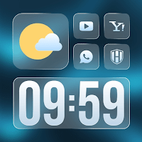 Liquid Glass Icon Pack для Android