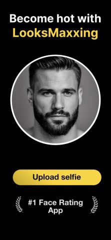 Looksmaxxing — PSL Face Rating для iOS — скриншот 1