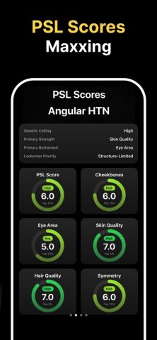 Looksmaxxing — PSL Face Rating для iOS — скриншот 3