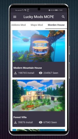 Lucky Block for Minecraft PE для Android — скриншот 4