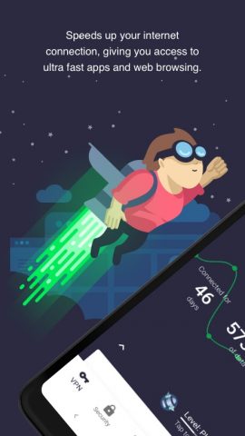 Luna VPN для Android — скриншот 1