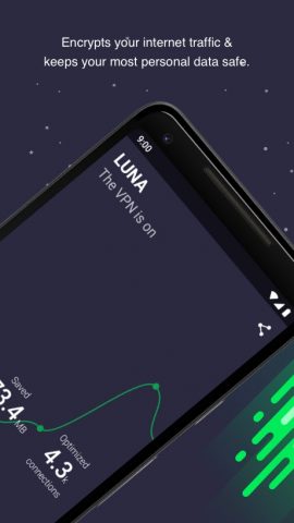 Luna VPN для Android — скриншот 2