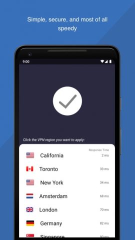 Luna VPN для Android — скриншот 4
