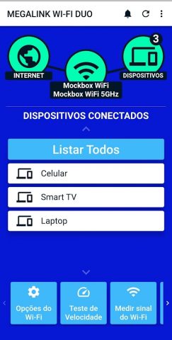 MEGALINK WI-FI для Android — скриншот 2