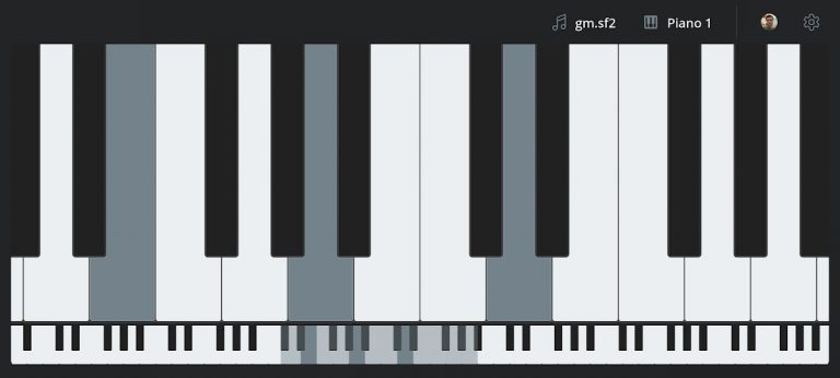 MIDI Piano для Android — скриншот 2