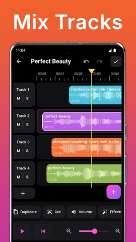 MP3 Cutter and Merger – SOMIX для Android — скриншот 3
