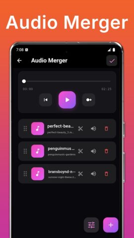 MP3 Cutter and Merger – SOMIX для Android — скриншот 4