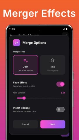 MP3 Cutter and Merger – SOMIX для Android — скриншот 5