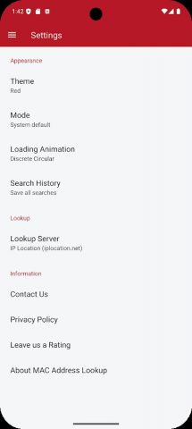 Mac Address Lookup для Android — скриншот 4