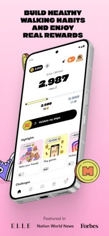 Macadam, The Step Counter. для Android — скриншот 2