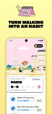 Macadam, The Step Counter. для Android — скриншот 4