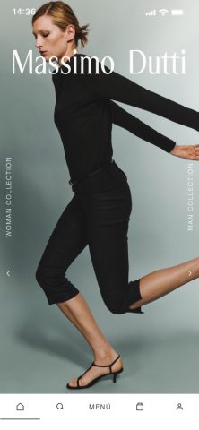 Massimo Dutti: Clothing store для iOS — скриншот 2