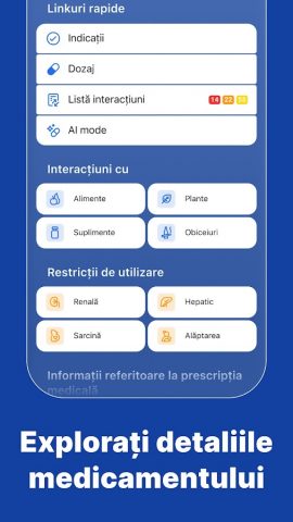 Mediately Lista Medicamentelor для Android — скриншот 5