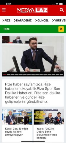 Medya Laz для iOS — скриншот 3