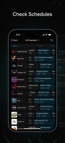 Mega IPTV — m3u Player для iOS — скриншот 4