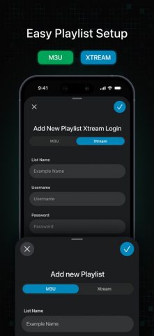 Mega IPTV — m3u Player для iOS — скриншот 5