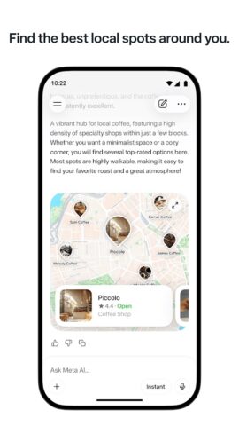 Meta AI — Assistant & Glasses для Android — скриншот 1