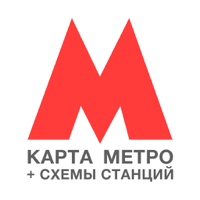Иконка Метро Москвы + схемы станций