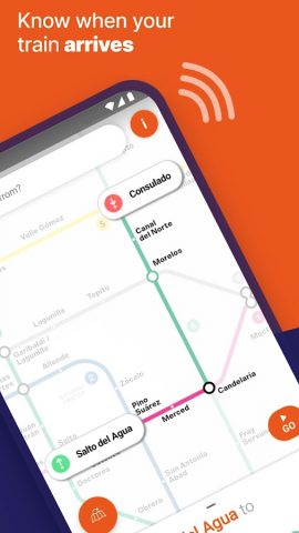 Mexico City Metro Map & Route для Android — скриншот 4