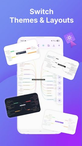 MindMap AI: AI Mind Map Maker для Android — скриншот 4