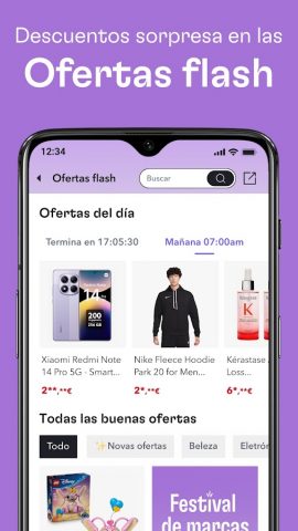 Miravia: App de compras online для Android — скриншот 2