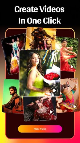 Mivi:Music & AI Video Maker для Android — скриншот 2