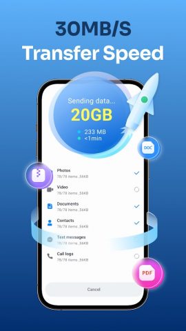 MobileTrans: Передача данных для Android — скриншот 4
