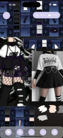 Mod Gacha Nox : Clothes Ideas для iOS — скриншот 4