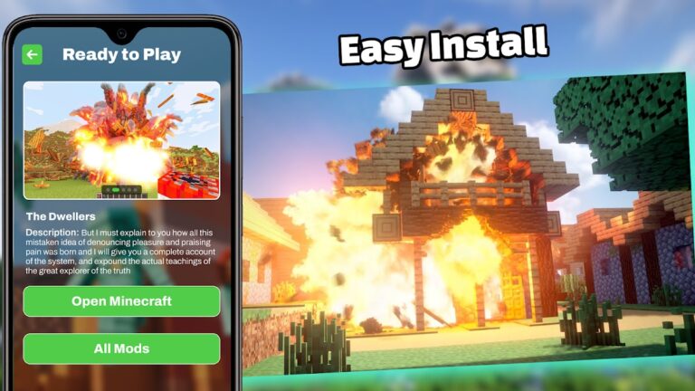 Mod Realistic Physic Minecraft для Android — скриншот 5