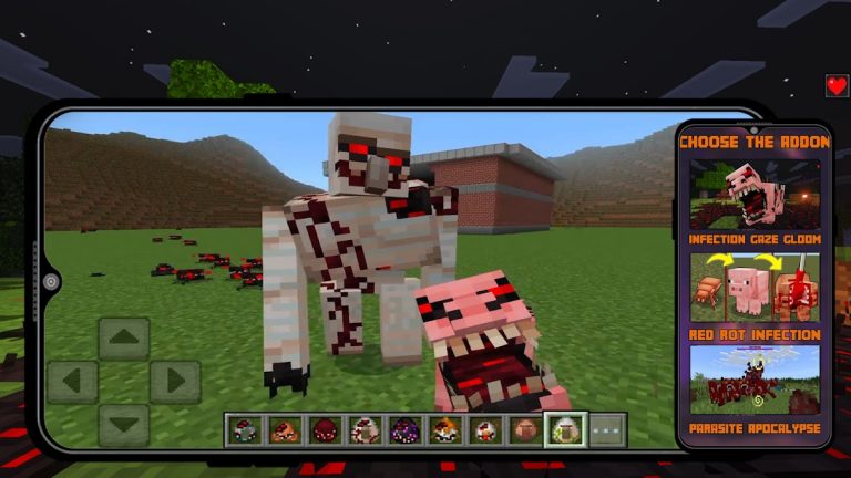 Моды Infection Gaze Minecraft для Android — скриншот 1