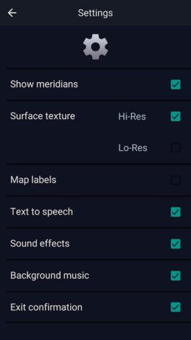 Moon 3D для Android — скриншот 5