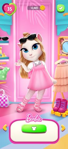 Моя Говорящая Анджела 2 для iOS — скриншот 2