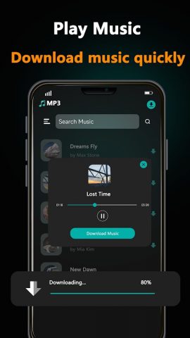 Mp3 Music Downloader для Android — скриншот 3