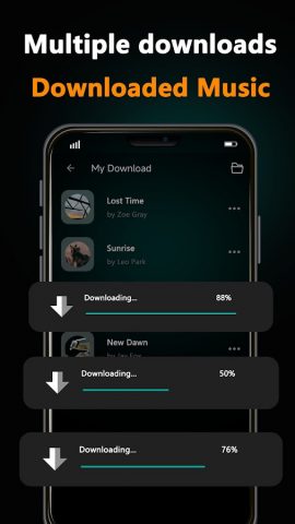 Mp3 Music Downloader для Android — скриншот 4