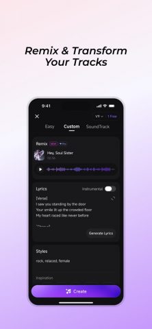 Mureka — AI Music Generator для iOS — скриншот 3