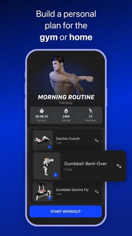 Muscle Booster Workout Planner для Android — скриншот 4