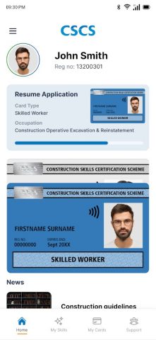 My CSCS — Official CSCS App для Android — скриншот 1